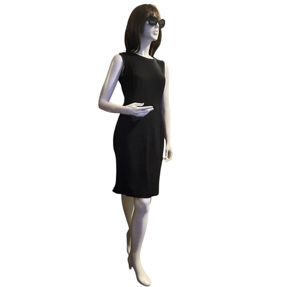 Quince Women’s Black Size 2 Ultra-Stretch Ponte Sleeveless Dress - Picture 3 of 6